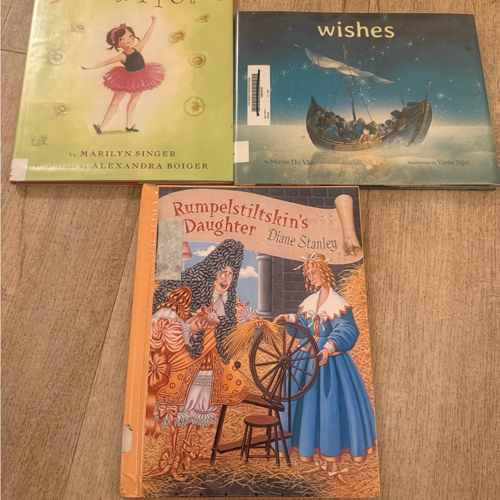 Children's Storybook Set Tahhulahs Tap shoes , wishes, rumplestiltskins